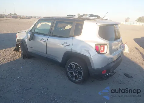 2017 Jeep Renegade Limited 4X4 from USA, damaged, VIN ZACCJBDB4HPE59488